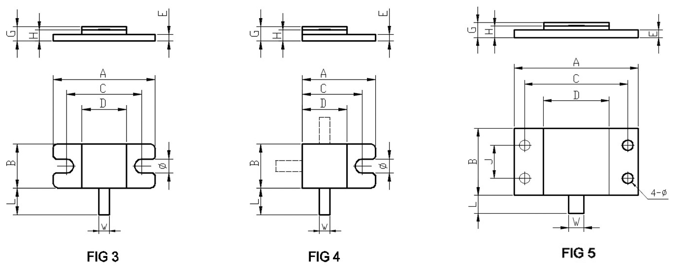 法兰式终端FIG3，4,5